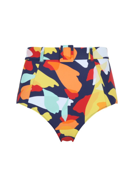 High Waist Bikinipant "Puglia" | multicolor