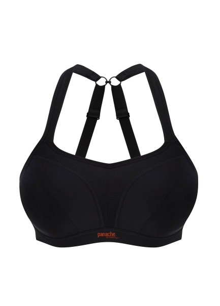 panache sports bra black